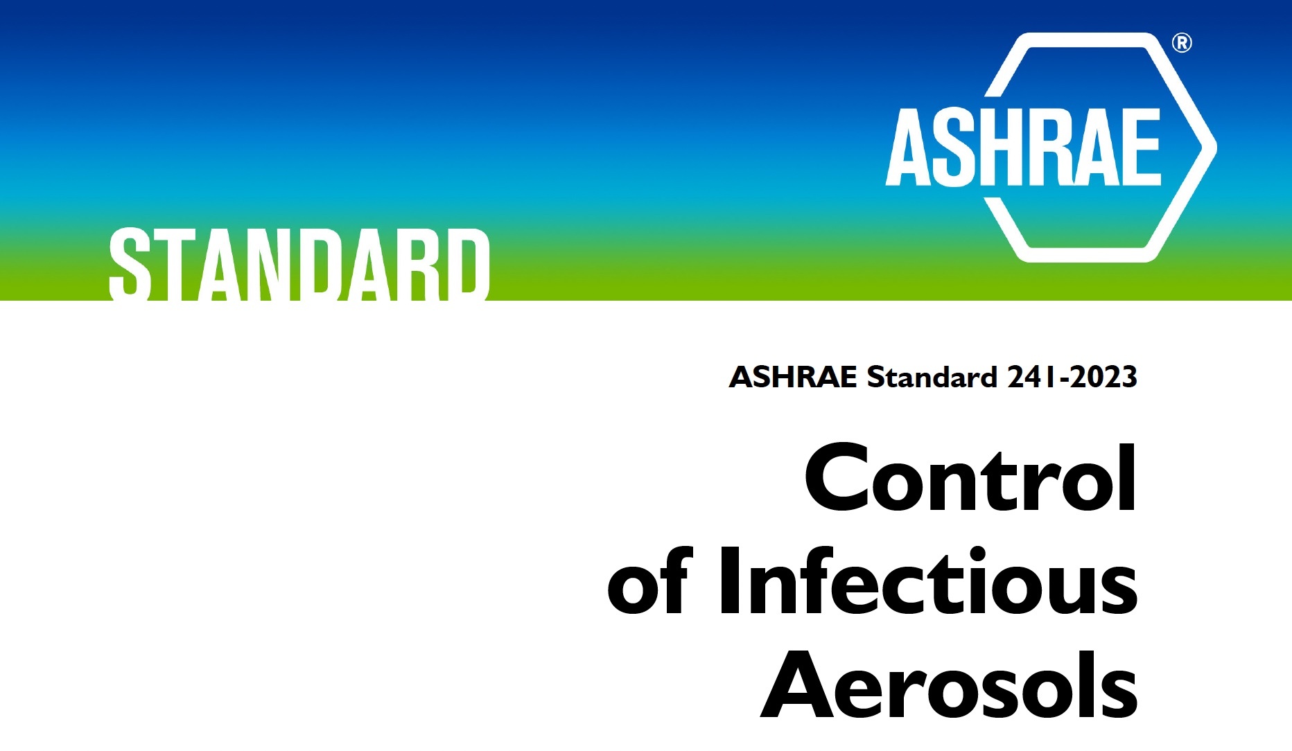 ASHRAE Standard 241 - Cover