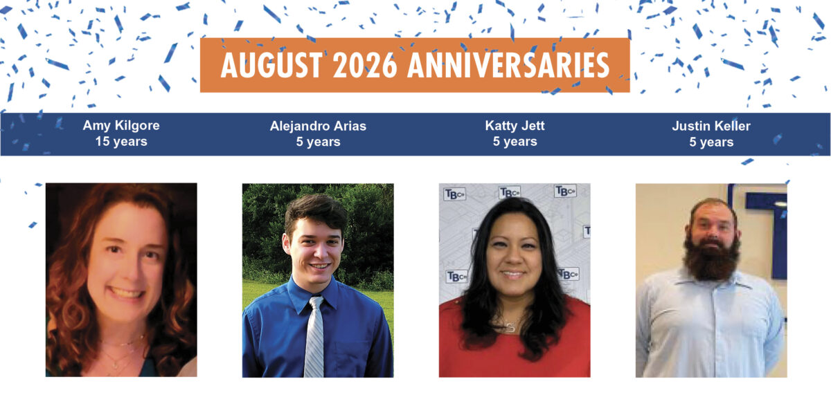 August 2026 Anniversaries