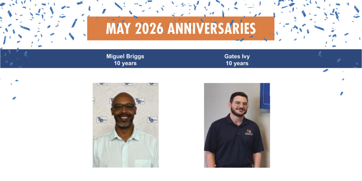 May 2026 Anniversaries